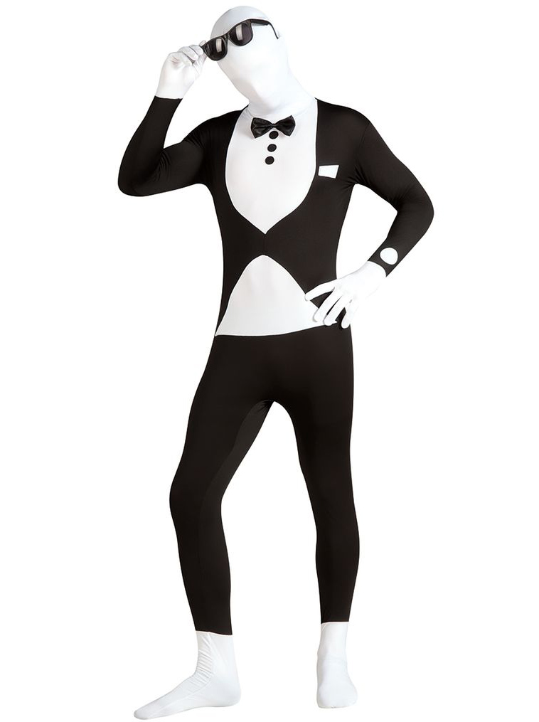 Gentleman Tuxedo Morphsuit Tight Bodysuit